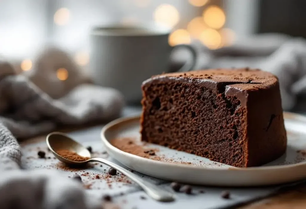 Ce gâteau fondant au chocolat des dimanches d’hiver devient inoubliable grâce à une cuillère à café secrète qui sublime le cacao