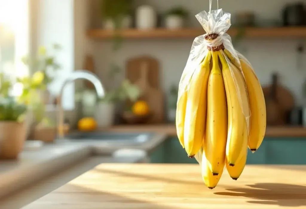 « Elles ne noircissent plus » : mon astuce toute simple pour garder vos bananes bien fraîches plus longtemps