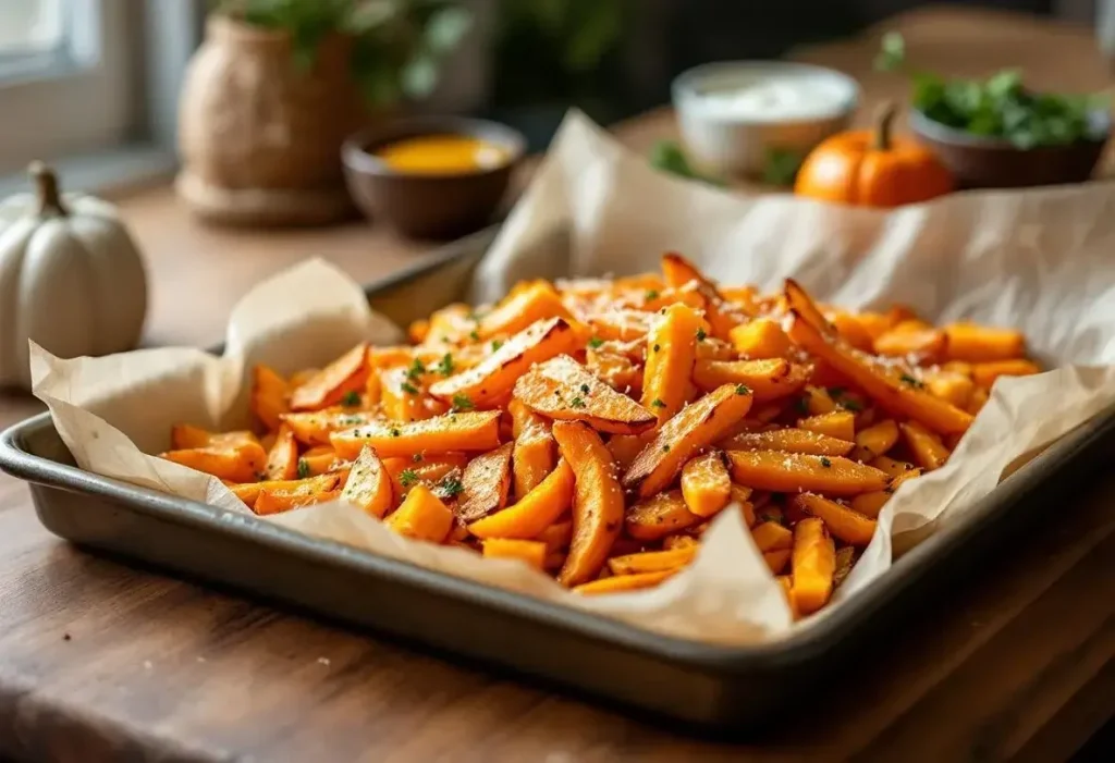 Frites de courge butternut au parmesan : l’astuce gourmande (et saine) qui va détrôner vos frites d’automne