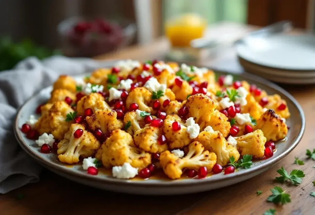 « J’ai converti ma famille anti-légumes avec cette recette » : chou-fleur rôti à la grenade et au chèvre