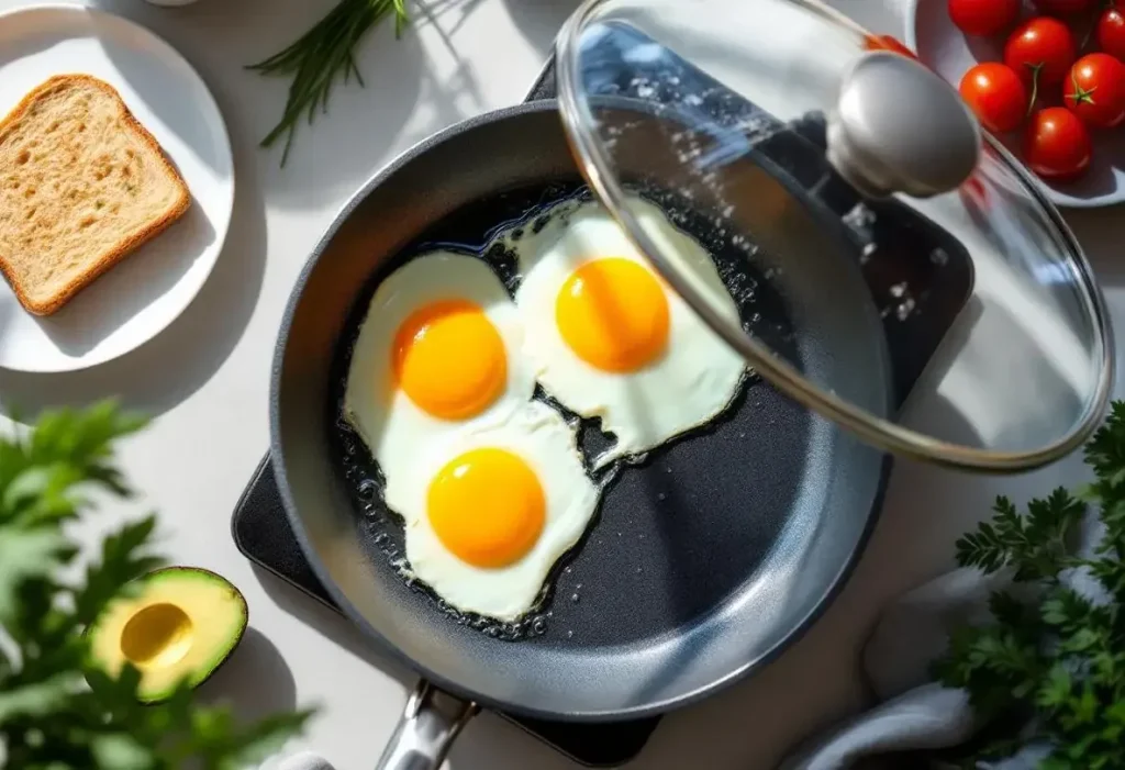 J’ai remplacé l’huile et le beurre dans mes œufs au plat : c’est plus sain et toujours aussi délicieux
