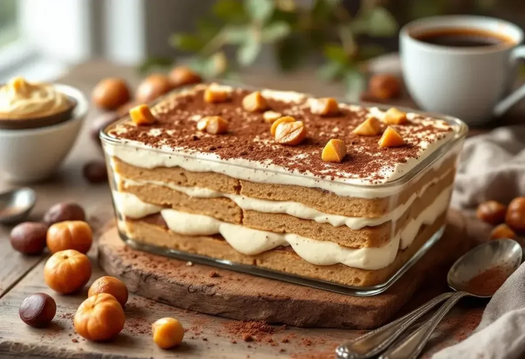 « J'ai testé ce tiramisu à la crème de marrons noté 4,7/5 : un pur délice à chaque bouchée ! »