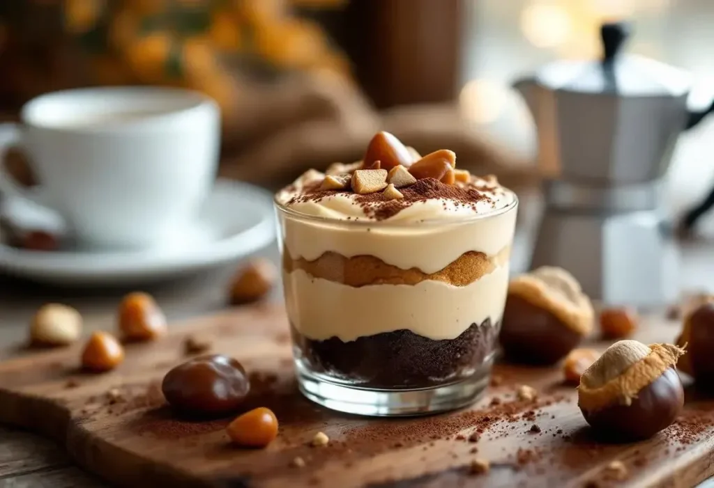 J'ai testé ce tiramisu à la crème de marrons noté 4,7/5 : un pur délice dès la première bouchée !