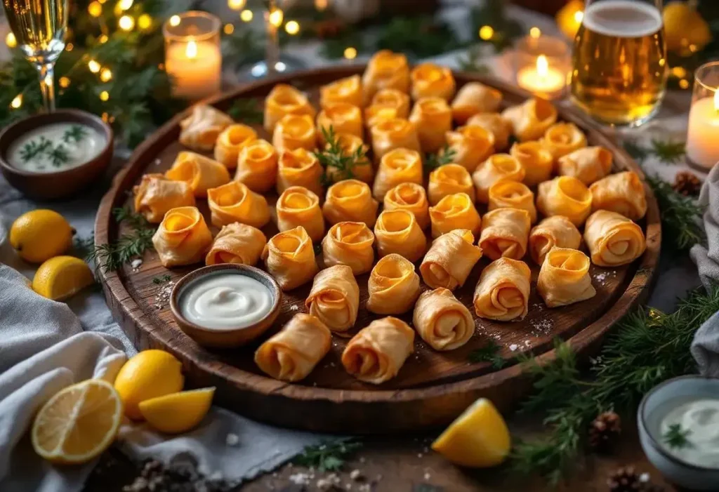 « J’ai trouvé LA recette d’apéro des fêtes » : mes roulés ultra croustillants à la pâte filo font un carton (prêts en 15 min)