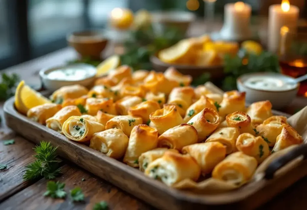 « J’ai trouvé LA recette d’apéro des fêtes » : mes roulés ultra croustillants à la pâte filo font un malheur (prêts en 15 min)