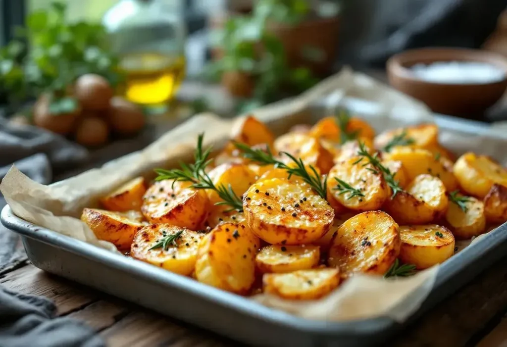 Pommes de terre au four : l’astuce toute simple pour les avoir ultra croustillantes à chaque fois