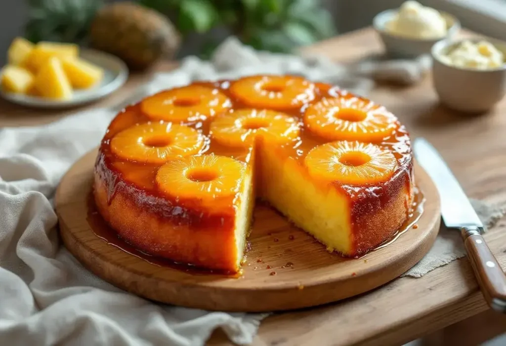 Voici le gâteau à l’ananas ultra fondant qui met tout le monde d’accord à table (recette express simple et rapide)