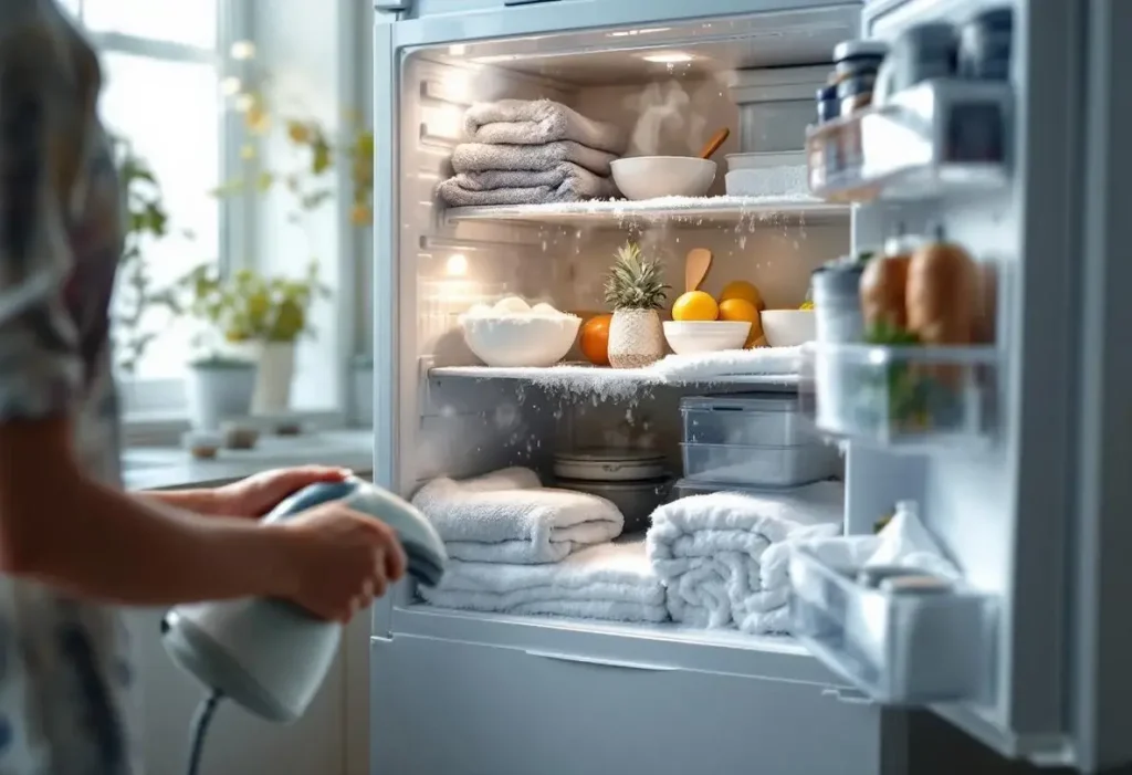 Adieu la glace dans le congélateur : l’astuce simple et imparable pour un appareil toujours propre, performant et sans givre