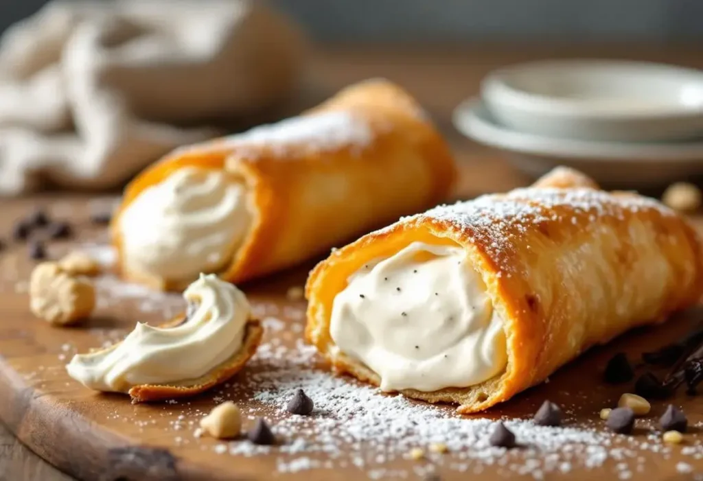 Ce cannoli feuilleté à la vanille cartonne (et il est ultra facile)