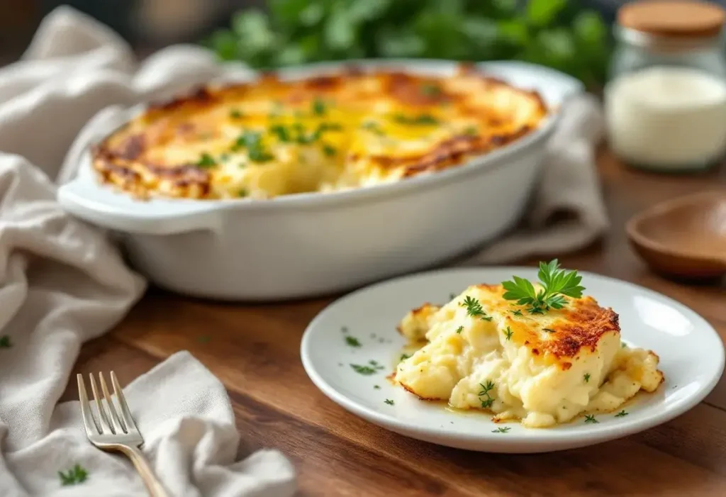 Ce fromage méconnu remplace crème et emmental pour un gratin plus léger, moelleux et toujours aussi gourmand à table