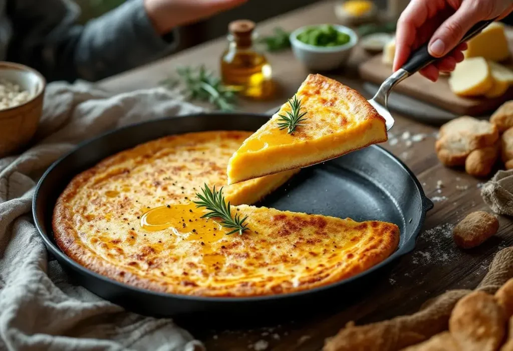 Ce plat génois ancestral aux pois chiches, croustillant et fondant, est la recette qui sublime vos repas partagés cet hiver
