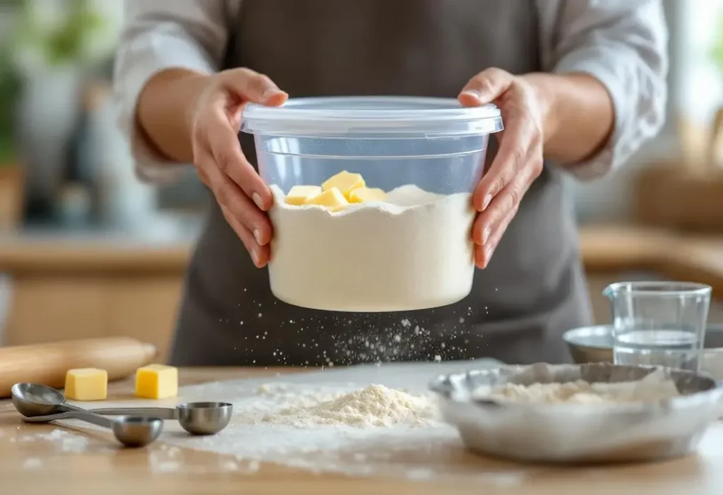 J’ai découvert cette astuce avec une simple boîte : ma pâte à tarte maison prête en 2 minutes chrono !