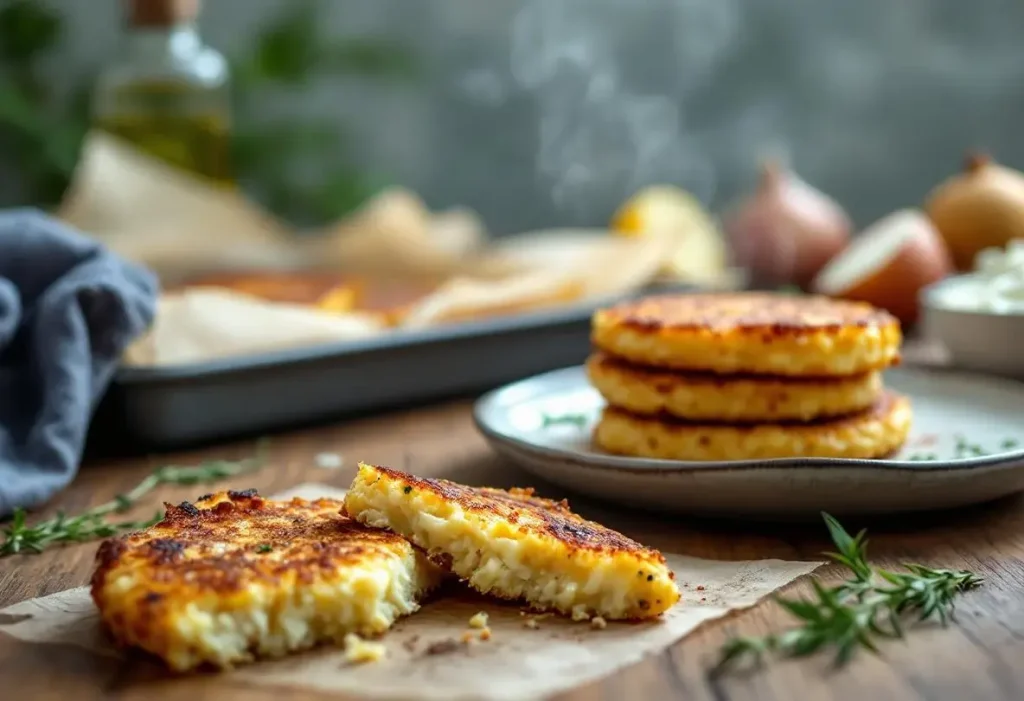 « Je les prépare en 10 minutes pour toute la famille » : mes galettes de pommes de terre crousti-dorées au four, nettement plus légères que des frites