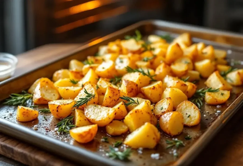 Pommes de terre au four : l’astuce toute simple pour les rendre bien croustillantes, à tous les coups