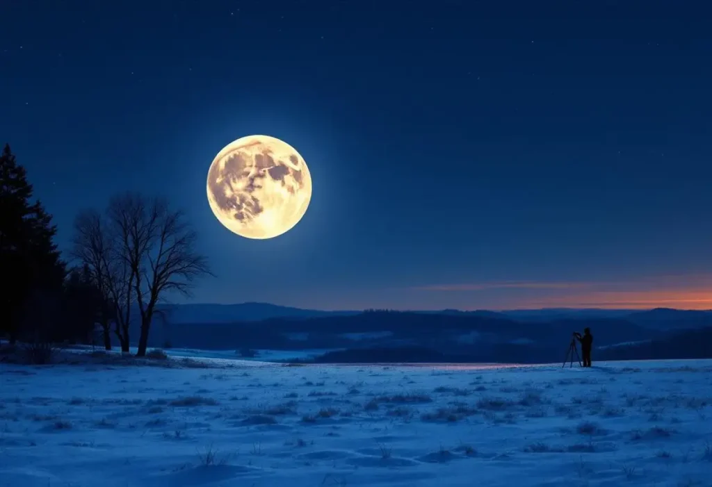 C'est bientôt la pleine Lune, la Lune de neige : que nous réserve-t-elle en 2026 ?