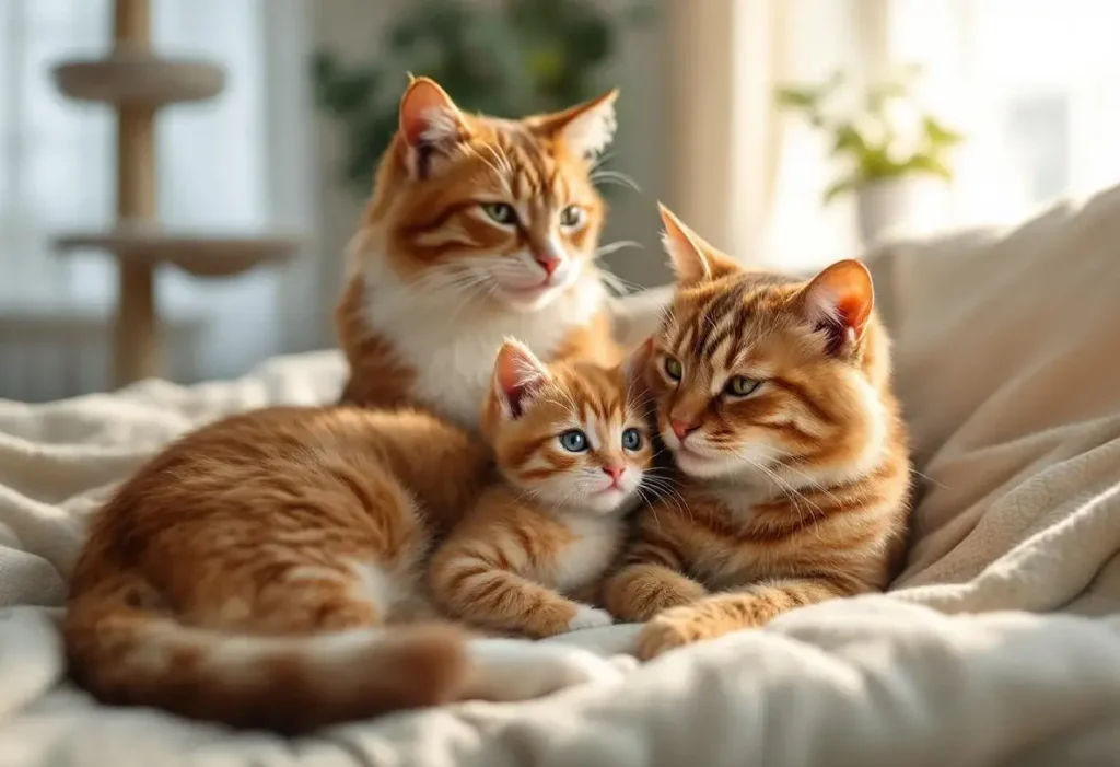 Fous amoureux d'une chatte de refuge, ils l'adoptent et réunissent sa petite famille (vidéo)