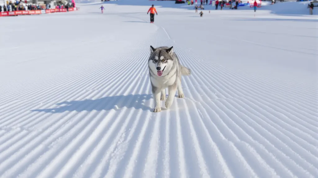 JO 2026: "On a failli paniquer", la propriétaire du chien qui s'est invité sur le ski de fond raconte son improbable journée