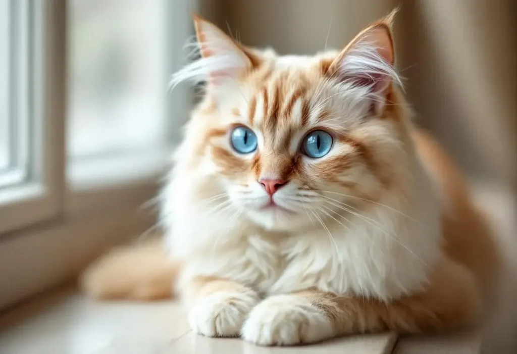 Puisque la couleur rousse d'un chat est liée à un gène, existe-t-il des Sacrés de Birmanie roux ?