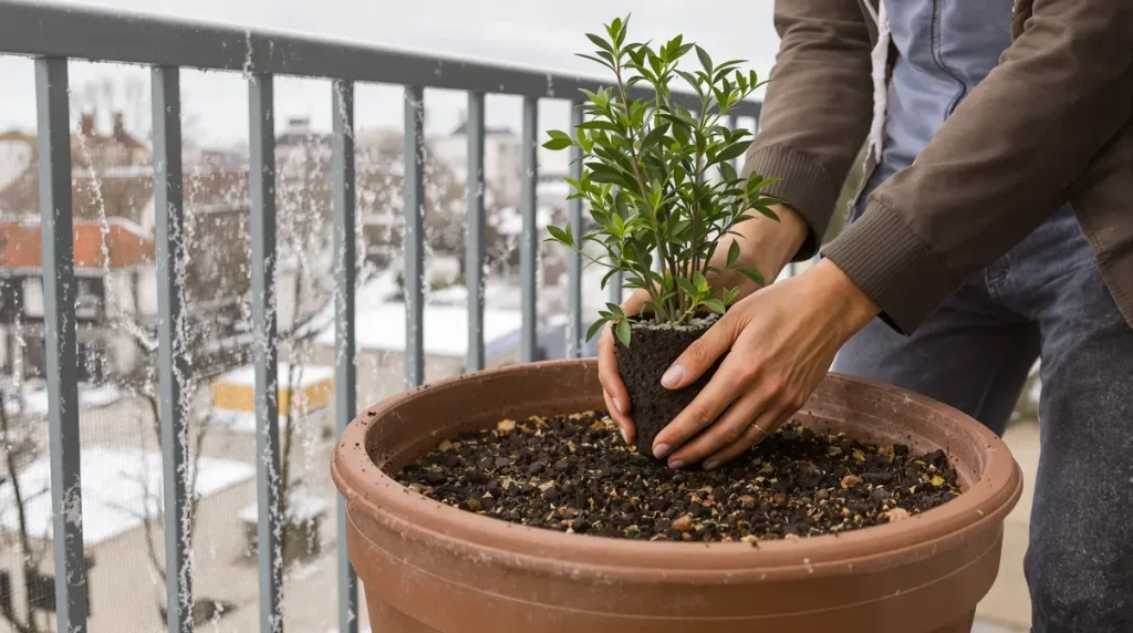 Cette plante remplace les cubes de bouillon en cuisine et se plante en pot à cette période précise