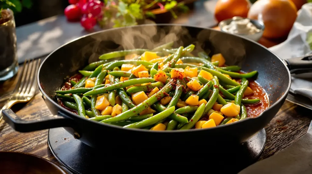 Plus savoureux que la cuisson à l'eau : les haricots verts ont bien plus de goût quand on les cuisine comme ça