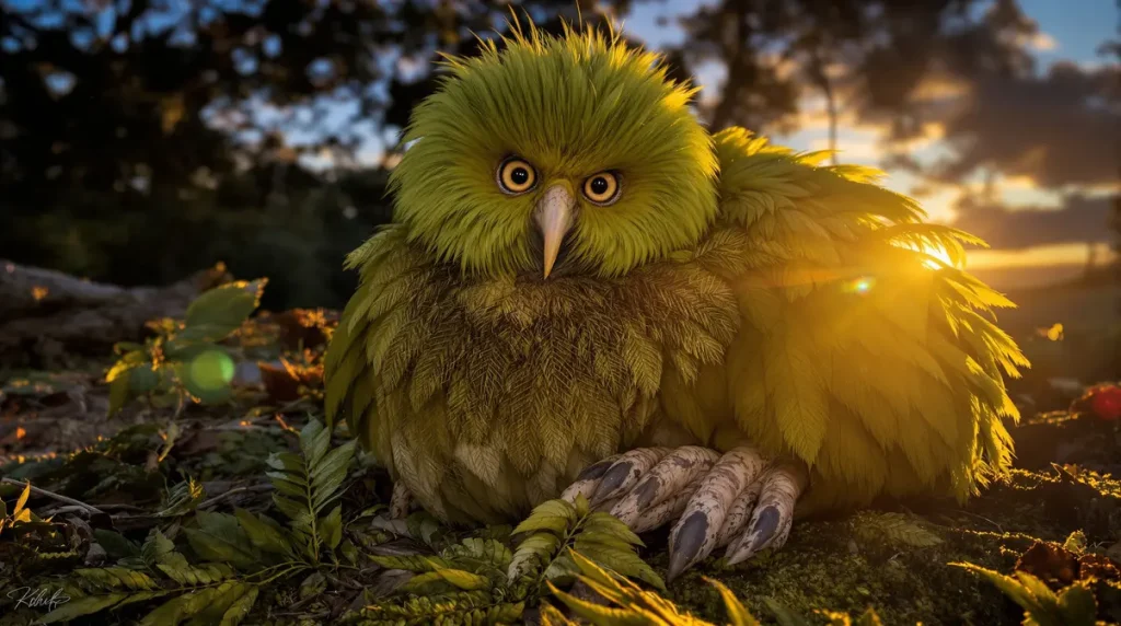Un boom de baies ravive l'espoir du kakapo, perroquet néo-zélandais